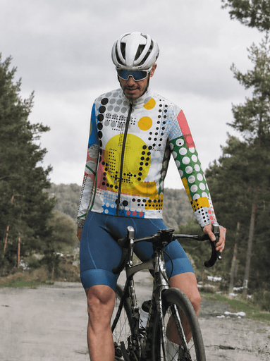 Modern Halftone Dot Geo Pulse Pro Aero Windbreaker Jacket
