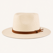 Knotted Belt Woven Fedora Hats
