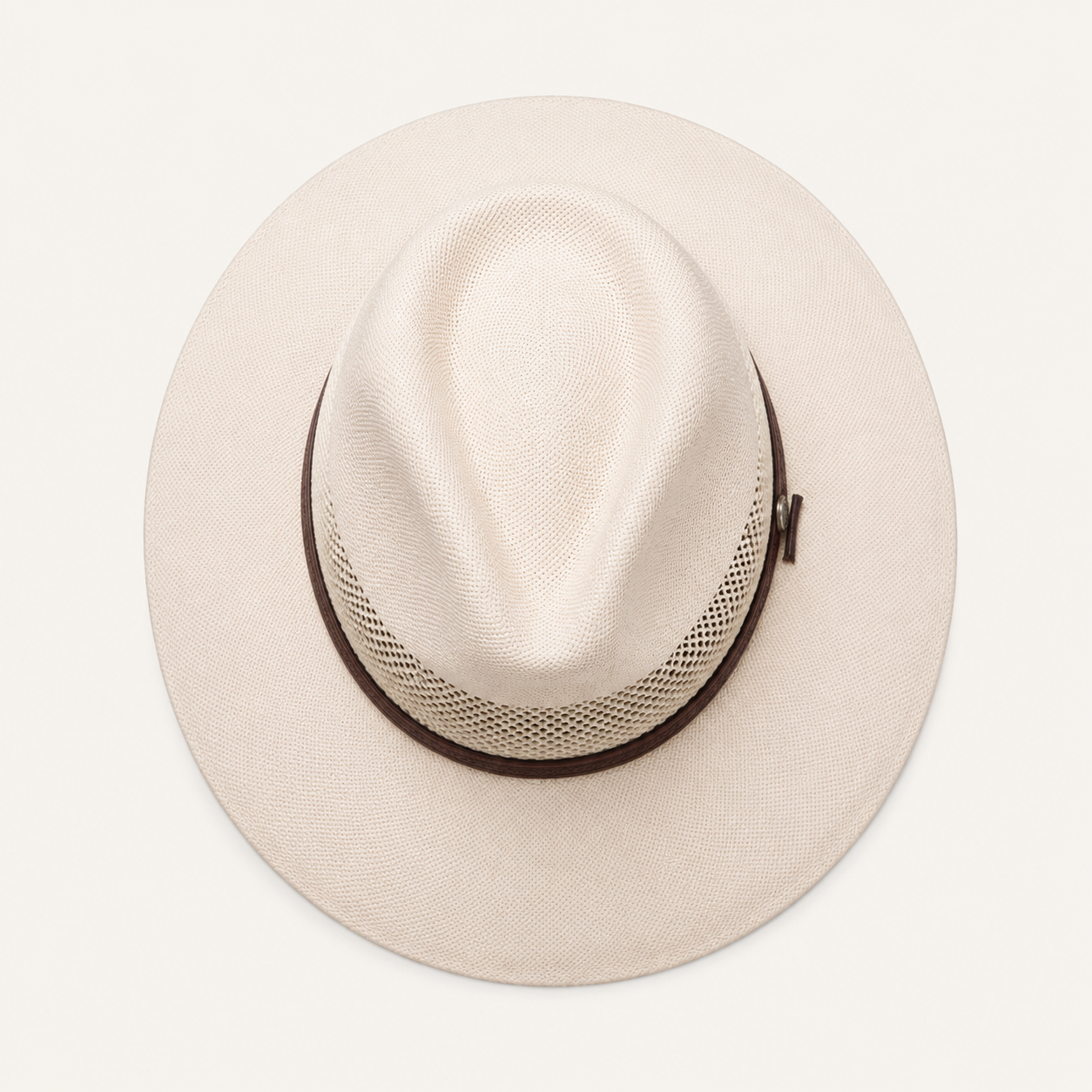 Ventilated Woven Fedora Hats