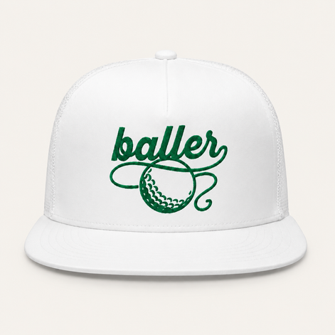 Baller Golf Structured Snapback