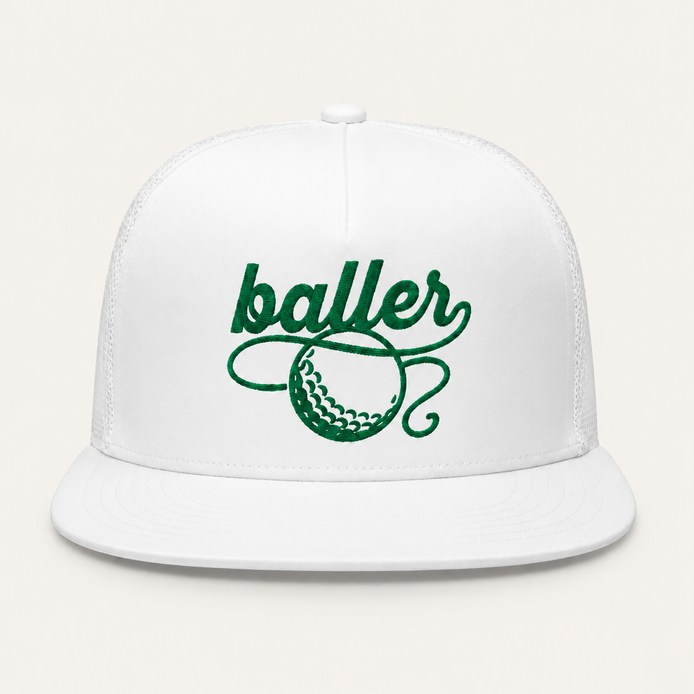 Baller Golf Structured Snapback