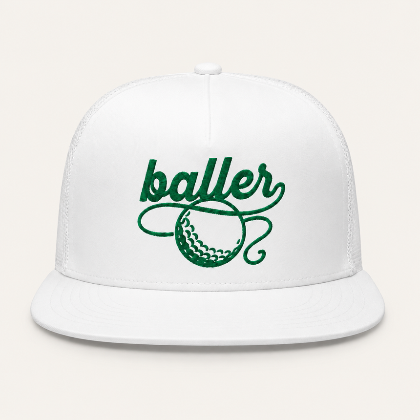 Baller Golf Structured Snapback