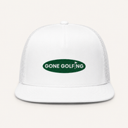Gone Golfing Club Baseball Caps