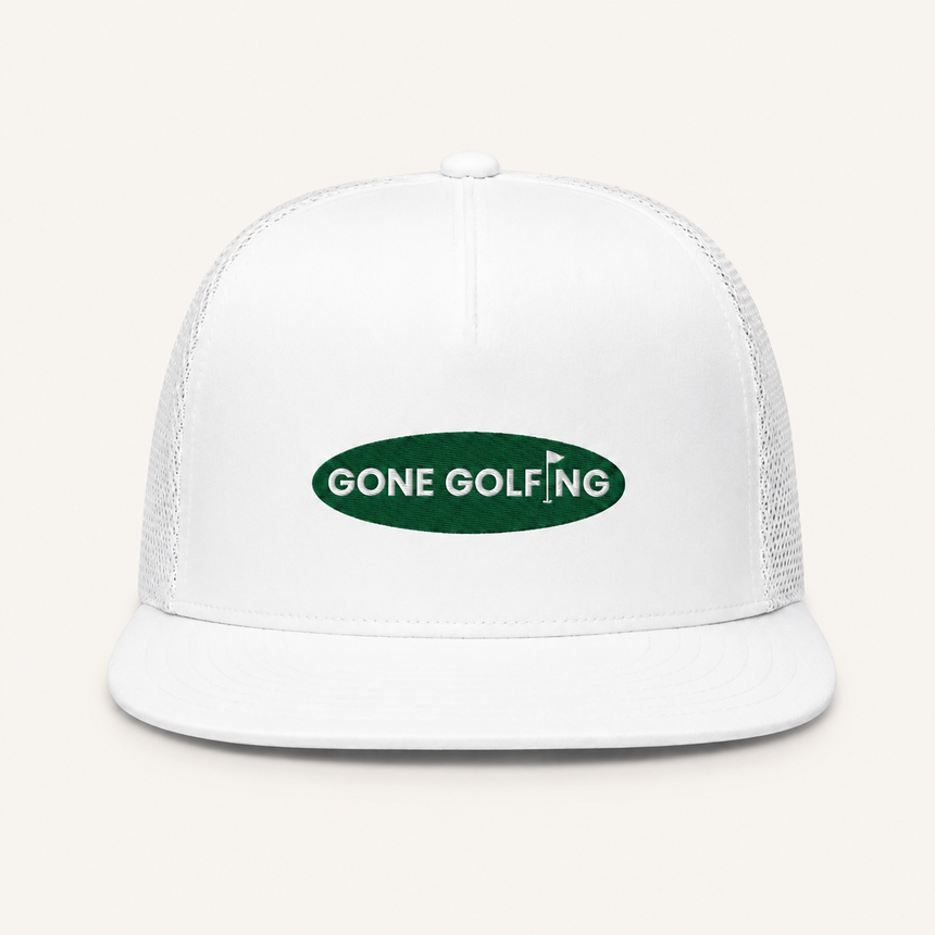 Gone Golfing Club Baseball Caps