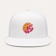 Sunny Funny Hibiscus Snapback