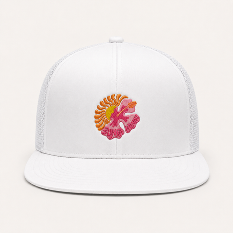 Sunny Funny Hibiscus Snapback