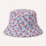 Vintage Floral Print Bucket Hats