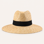 Woven Straw Fedora Hats