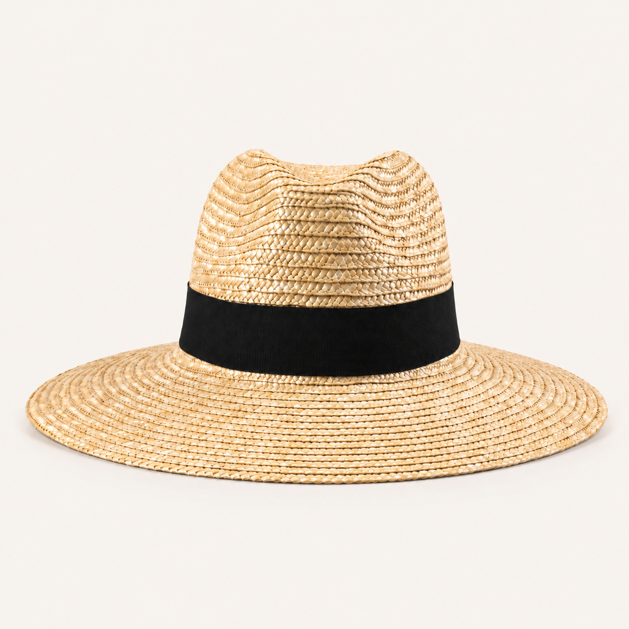 Woven Straw Fedora Hats