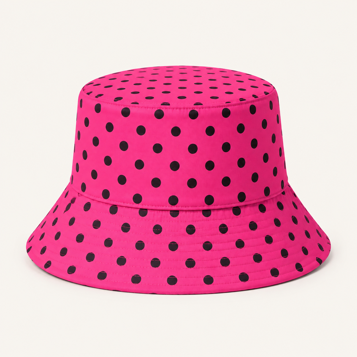 Polka Dot Print Bucket Hats