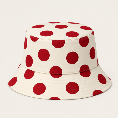 Retro Polka Dot Bucket Hats
