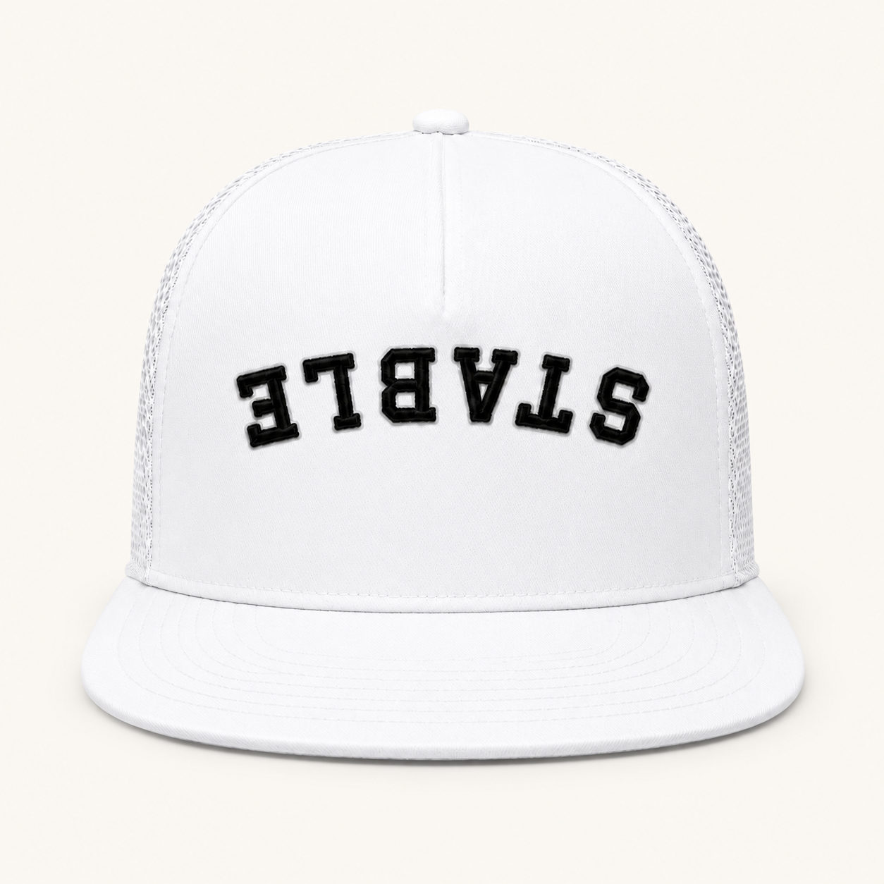 Inverted Stable Graphic Trucker Hats