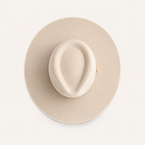 Minimalist Wool Felt Fedora Hats