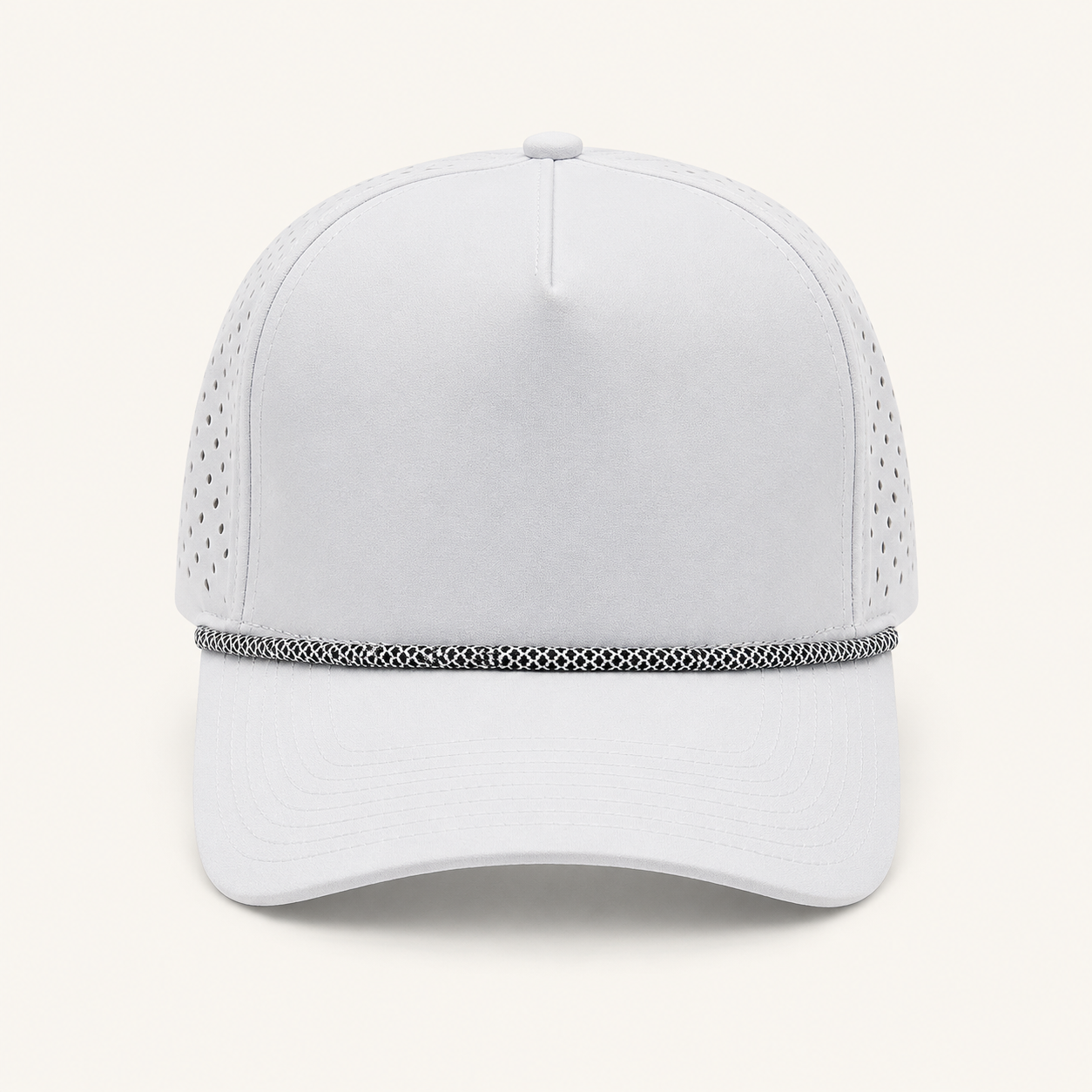 Rope-Trim Performance Cap