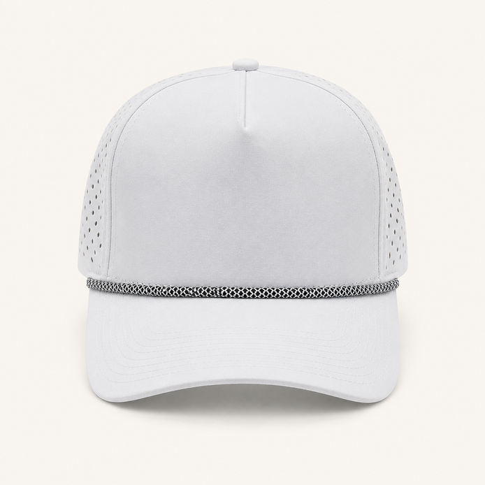 Rope-Trim Performance Cap