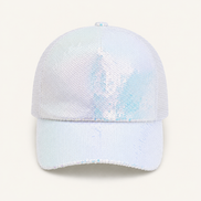 Iridescent Sequin Baseball Cap