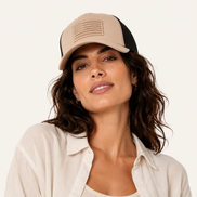 Tonal Flag Trucker Cap
