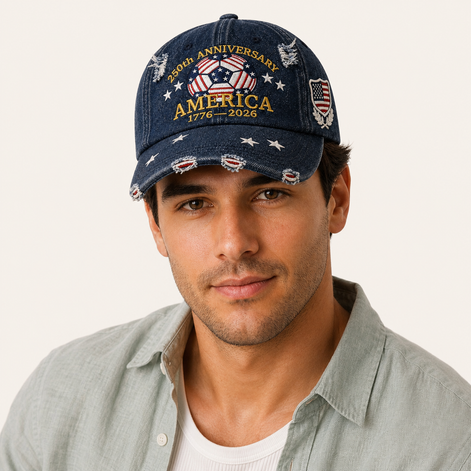 America 250th Soccer Cap