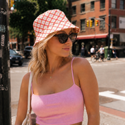 70s Retro Floral Print Bucket Hats