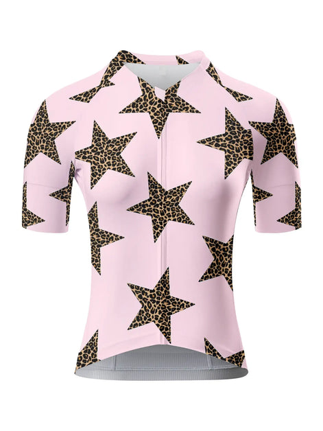 "Stellar Wild" All-Weather Leopard-Star Pro Jersey