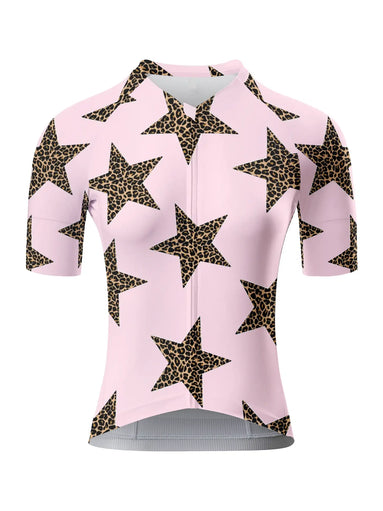 "Stellar Wild" All-Weather Leopard-Star Pro Jersey