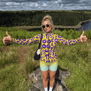 Violet Poppy Splash Windproof Jacket