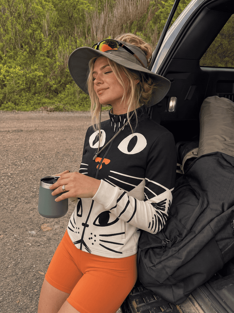 Cat Duo Graphic Windproof Jacket