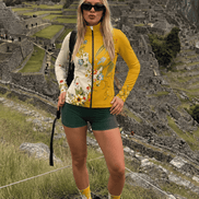 Golden Botanical Garden Windproof Jacket