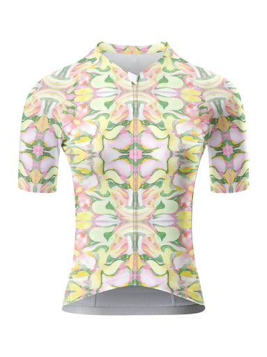 Floral Symmetry All-Weather Watercolor Art Pro Jersey