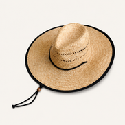 Vented Straw Lifeguard Hats
