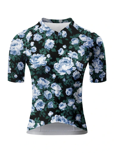 Blue Dream Peony All-Weather Pro Aero Jersey