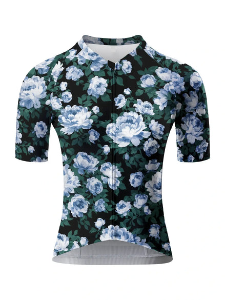 Blue Dream Peony All-Weather Pro Aero Jersey