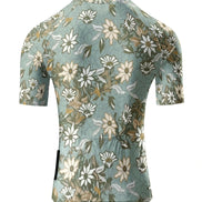 Artistic Retro Floral Performance Cycling Jersey