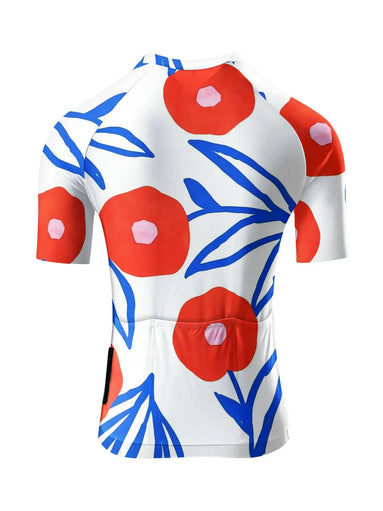 Poppy Print Cycling Jersey