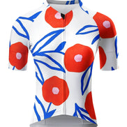 Poppy Print Cycling Jersey