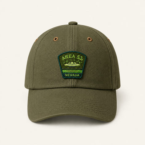 Area 51 UFO Graphic Baseball Caps