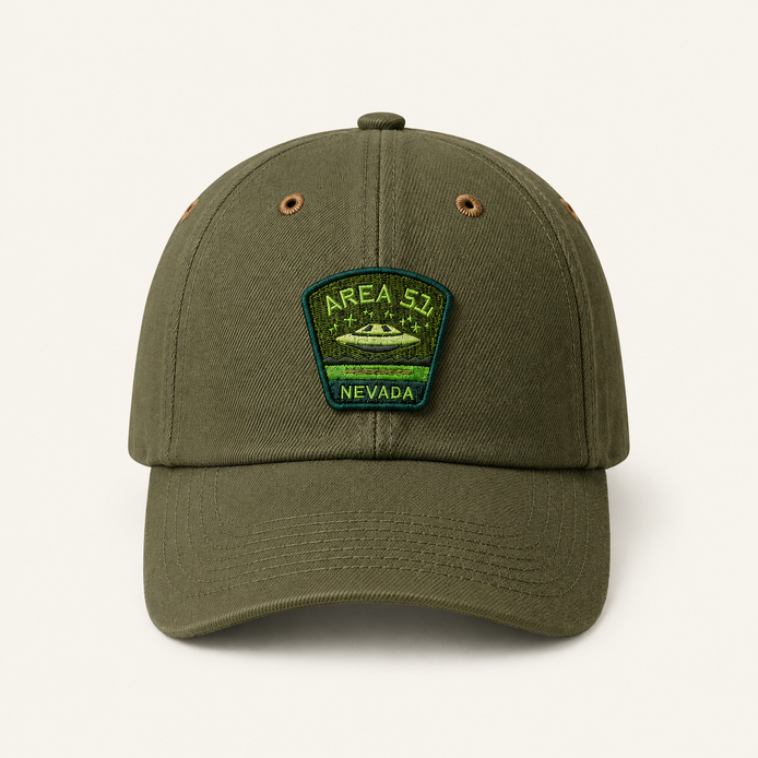 Area 51 UFO Graphic Baseball Caps