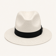 Minimalist Woven Fedora Hats