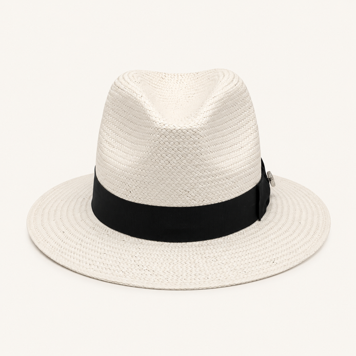 Minimalist Woven Fedora Hats
