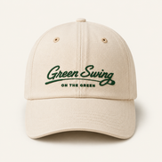 Green Swing Vintage Golf Baseball Caps