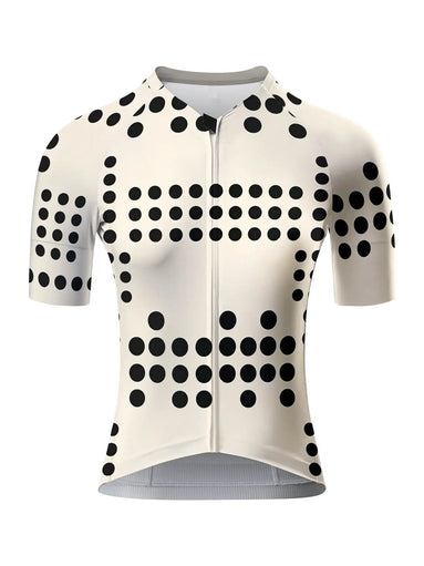 Monochrome Bold-Dot Pro Aero Jersey