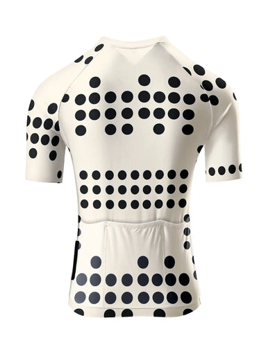 Monochrome Bold-Dot Pro Aero Jersey
