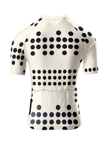 Monochrome Bold-Dot Pro Aero Jersey
