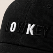 Slogan Washed Denim Baseball Caps