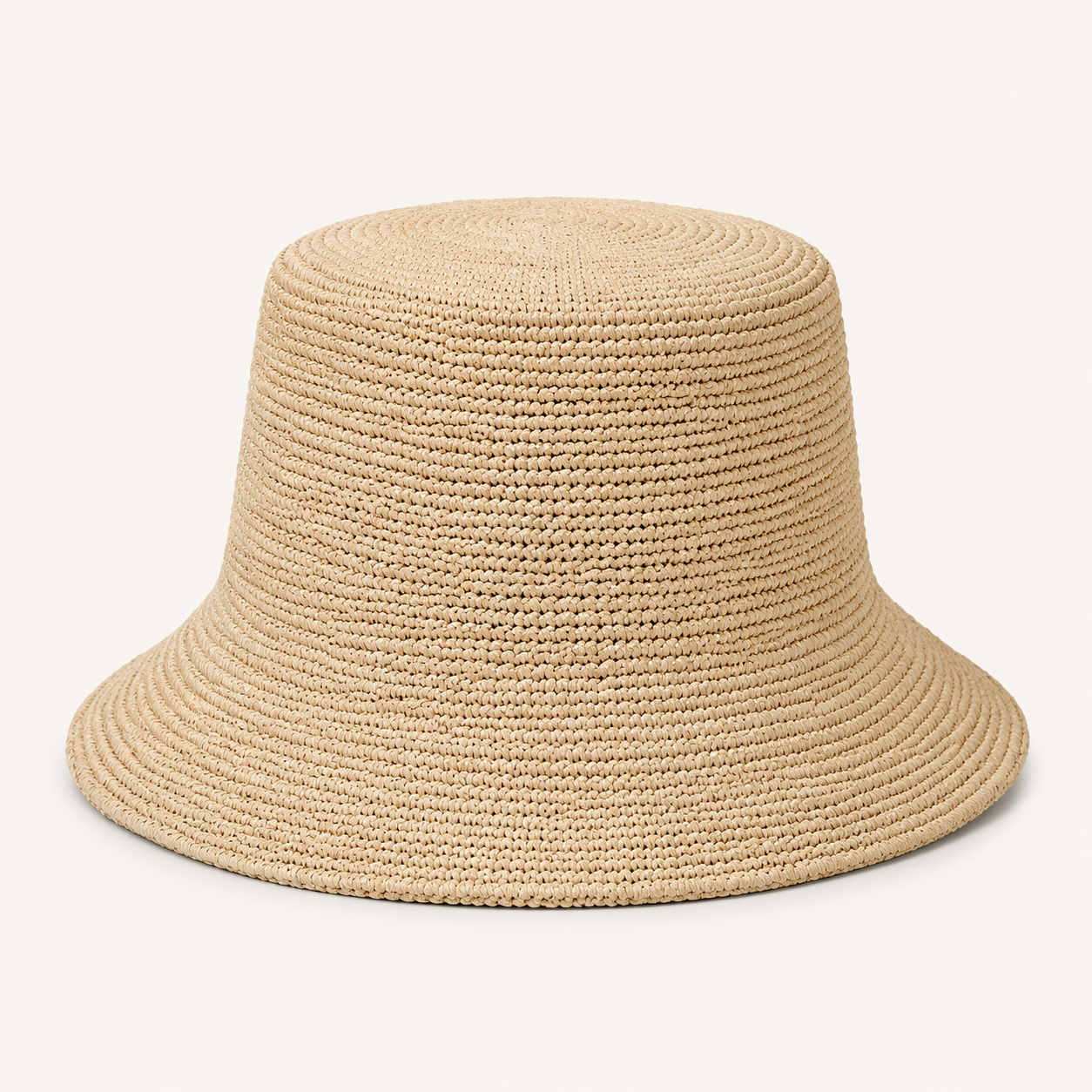 Woven Straw Bucket Hats
