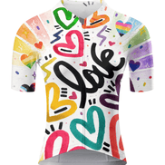 Rainbow Graffiti Cycling Jersey