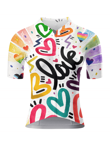 Rainbow Graffiti Cycling Jersey