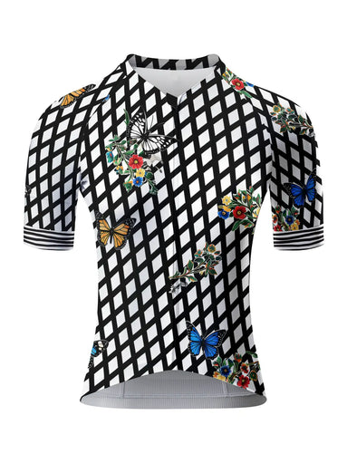 'Wild Butterfly' Checkerboard Pro Aero Jersey
