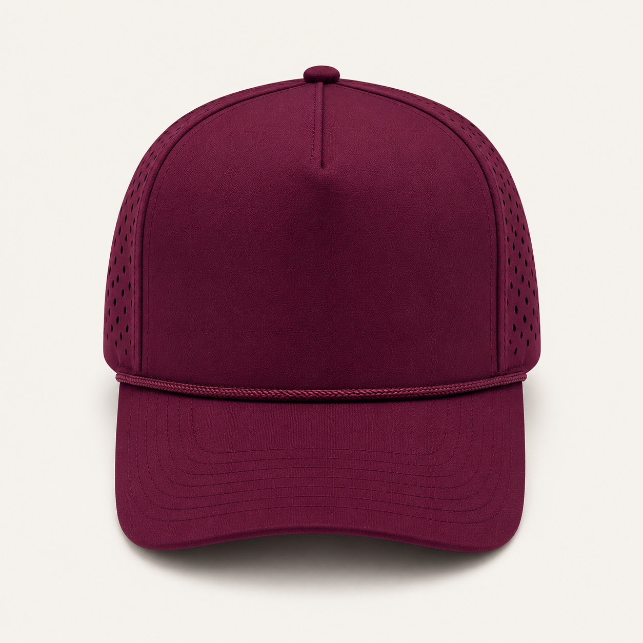 Rope-Trim Performance Cap
