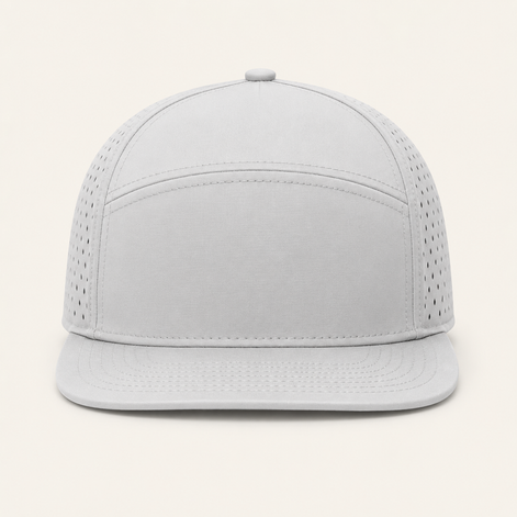 Ventilated Flat-Brim Cap